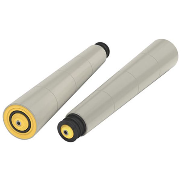 zinc plated gravity roller