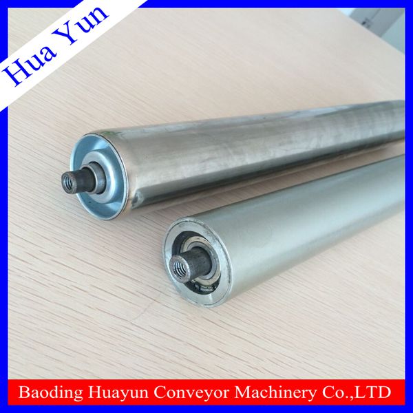 zinc plated steel gravity roller