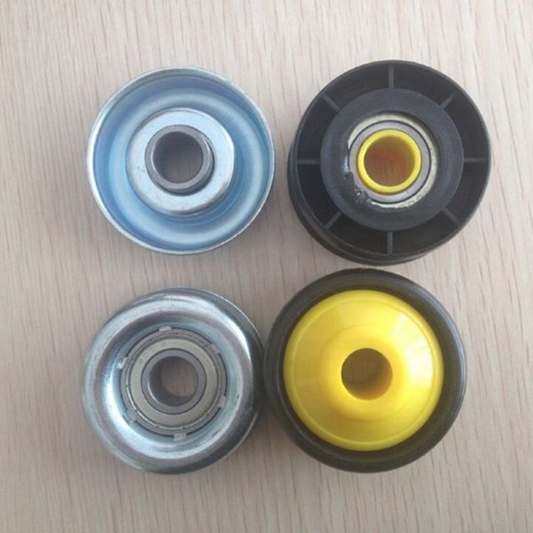 zinc plated steel conveyor roller end bearing cover