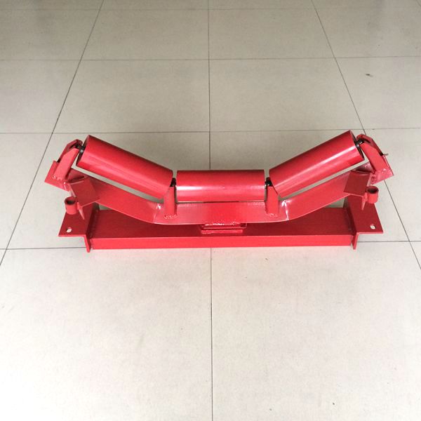 89mm belt conveyor carrying conveyor roller with frame