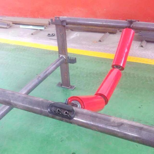 trough conveyor roller set
