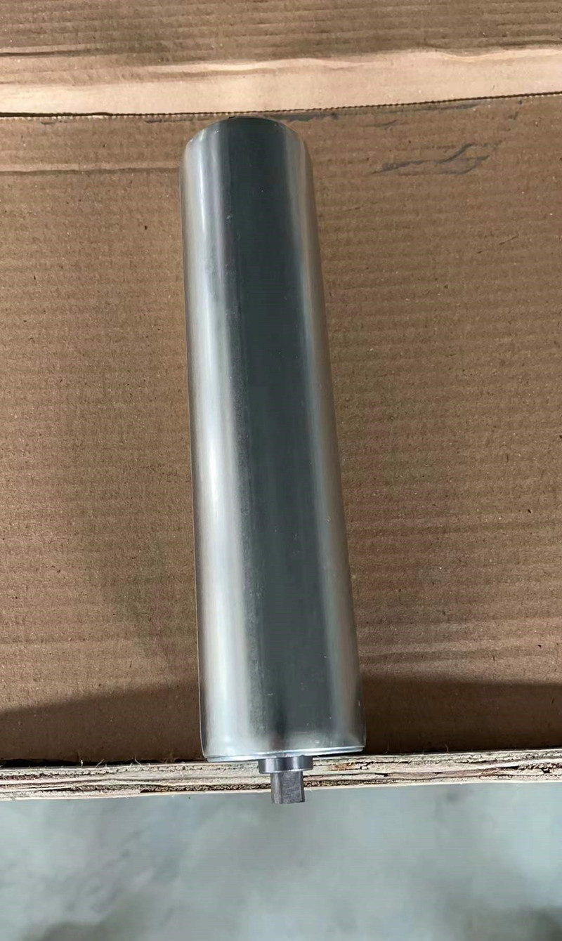 60mm Diameter Galvanized Steel Roller Flat Milling Shaft