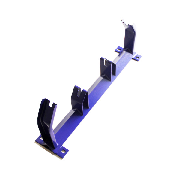 metal conveyor troughing idler roller support