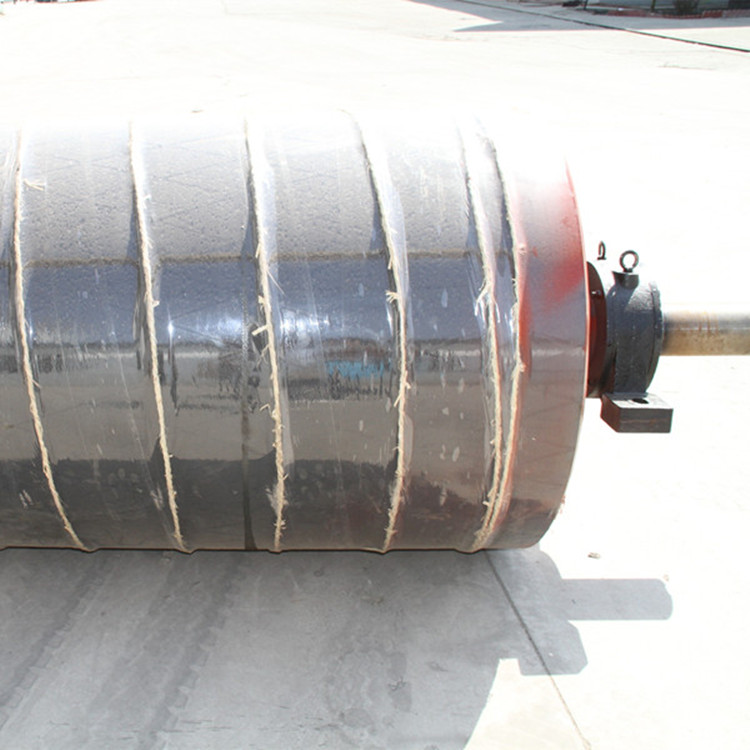 500mm diameter rubber coated conveyor head pulley