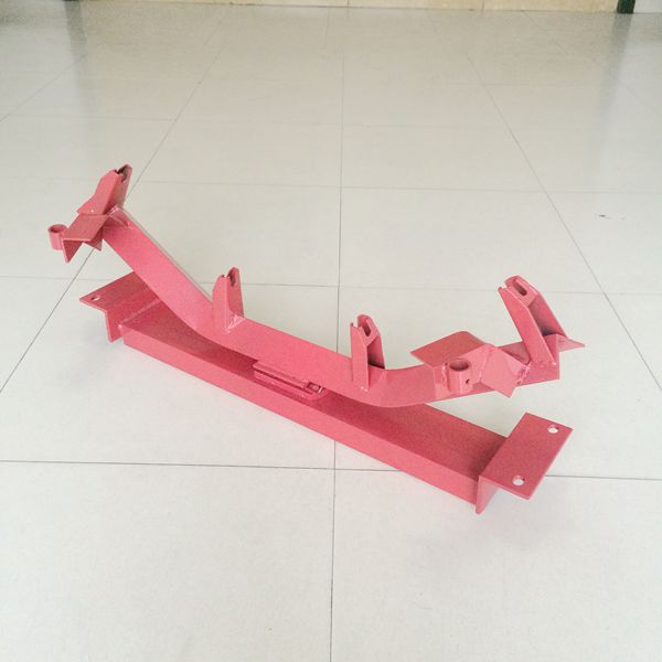 1200mm Belt width training conveyor idler group support