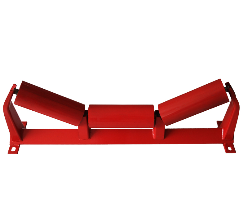 600mm belt width trough conveyor roller steel pipe conveyor roller