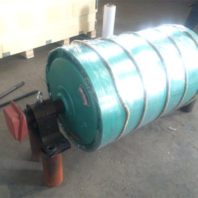 Sand Belt Conveyor System Used Electric Motorized Pulley